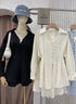 MATINEE Button Down Lace Shirt With Short Sets
